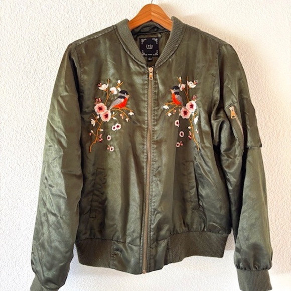 Embroidered Bomber Jacket - Picture 1 of 4